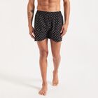 Men's Cotton Boxers, Black, small image number null