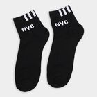 Men's Socks (Pack of 3), Melange Light Grey, small image number null
