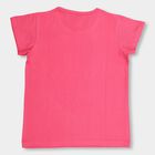 Girls' 100% Cotton T-Shirt, Fuchsia, small image number null
