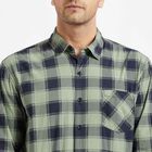 Checks Casual Shirt, Olive, small image number null