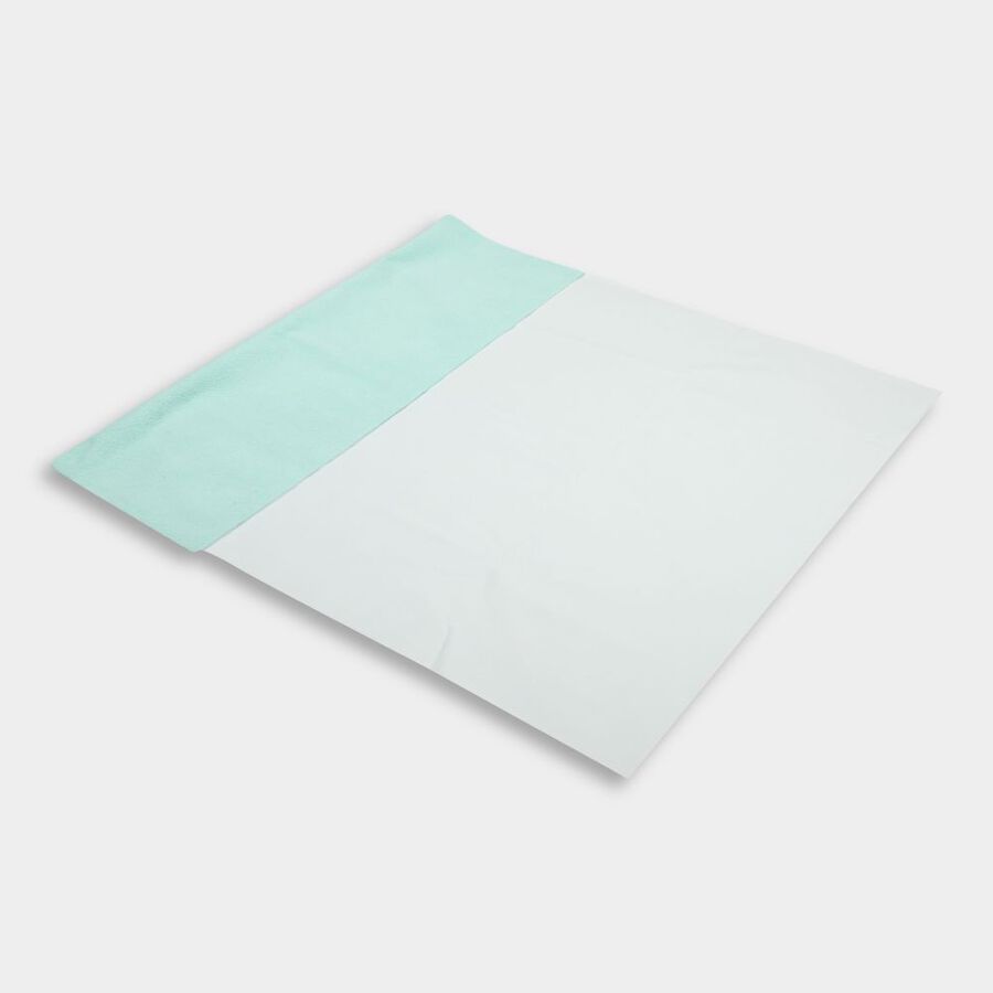 Infants' Bed Sheet, Dark Green, large image number null