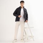 Men's Jacket, गहरा ग्रे, small image number null
