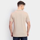 Men's Collared Half Sleeves T-Shirt , गहरा पीला, small image number null