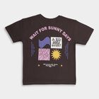 Boys' 100% Cotton Half Sleeves T-Shirt, गहरा ग्रे, small image number null