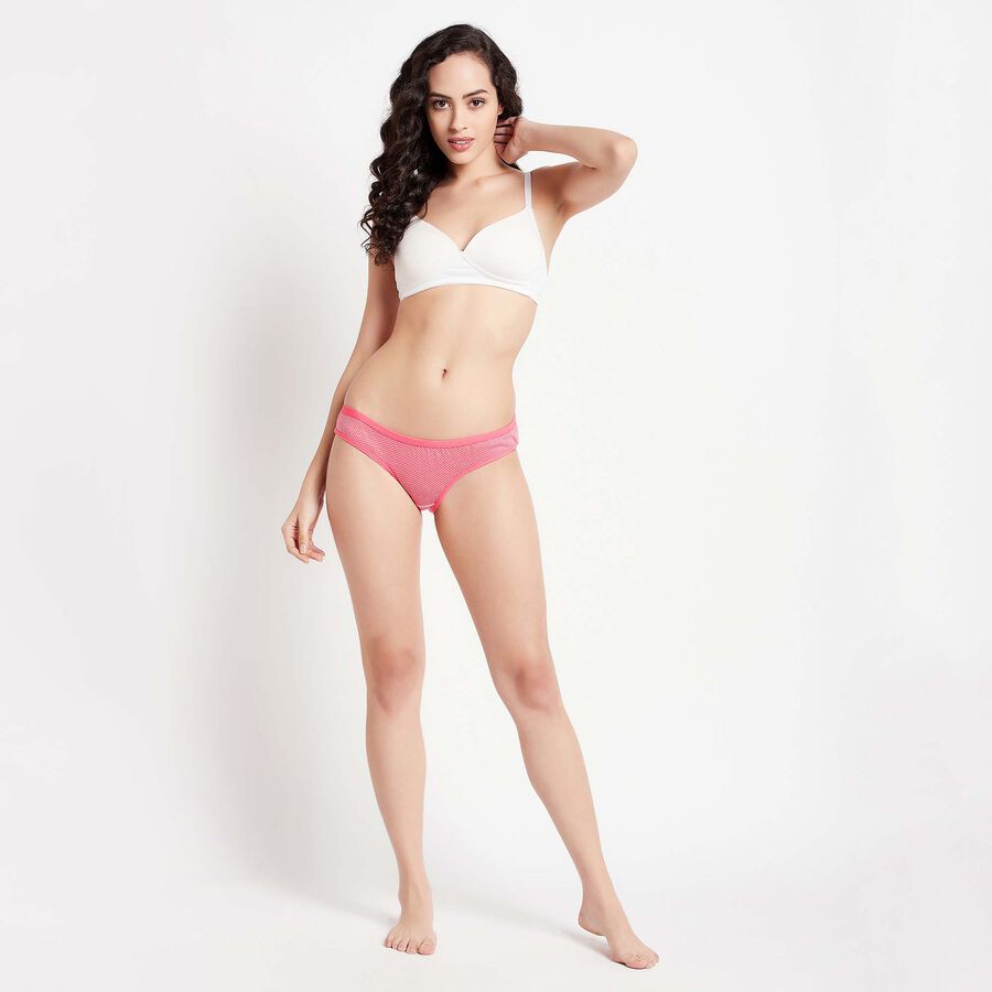 Cotton Printed Panty, Fuchsia, large image number null