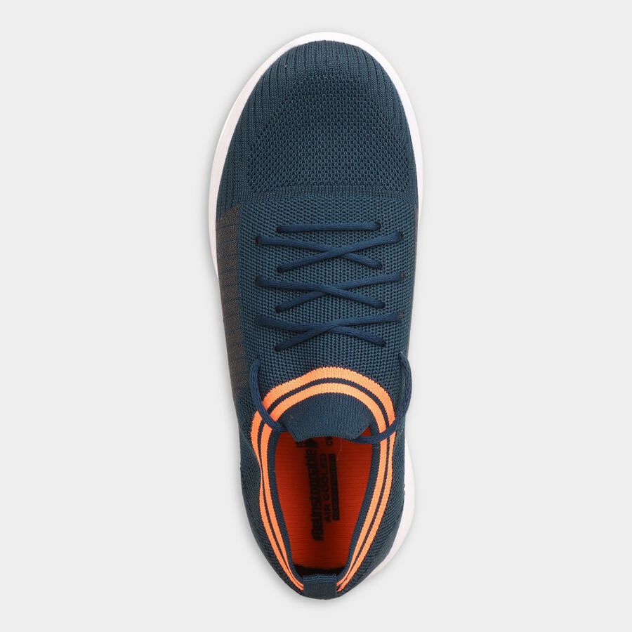 Mens Athleisure Sports Shoes, Teal Blue, large image number null