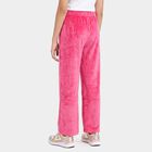 Girls Fuchsia Straight Fit Winter Pyjama, रानी (फ्यूशिया), small