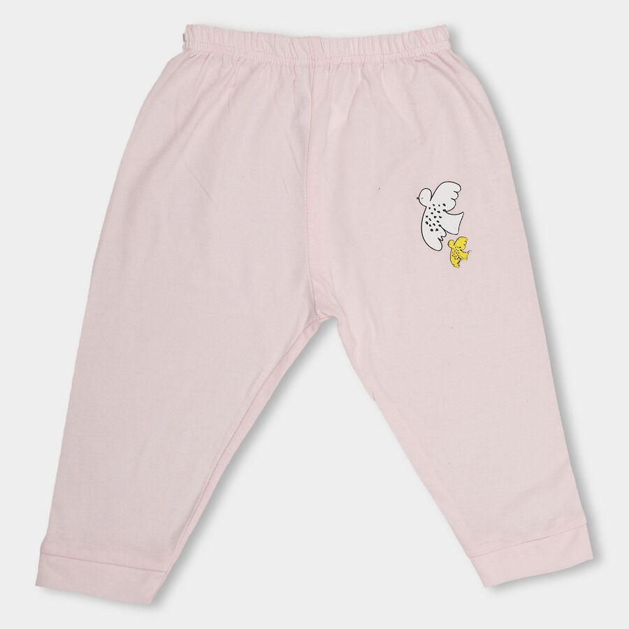Infants' 100% Cotton Pyjama , हल्का गुलाबी, large image number null