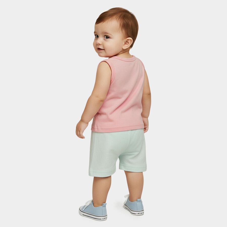 Infants' Short Set, गुलाबी, large