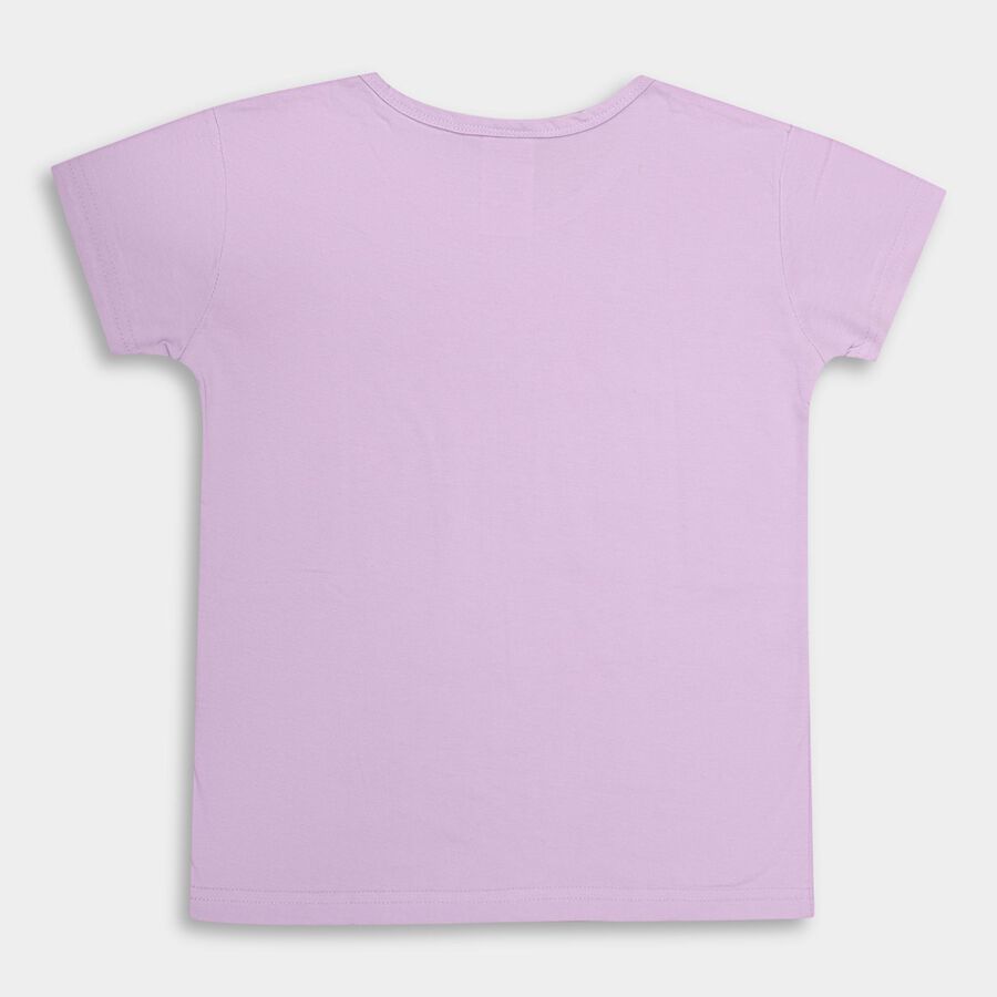 Girls' T-Shirt , Lilac, large image number null