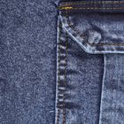 Boy's Stonewashed Blue Slim Fit Jogger Jeans, गहरा नीला, small image number null