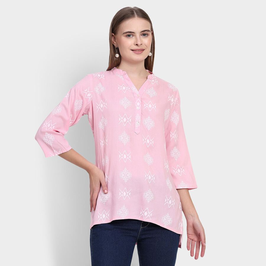 Ladies' Kurti, Light Pink, large image number null