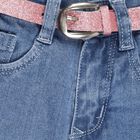 Girls' Jeans, Mid Blue, small image number null