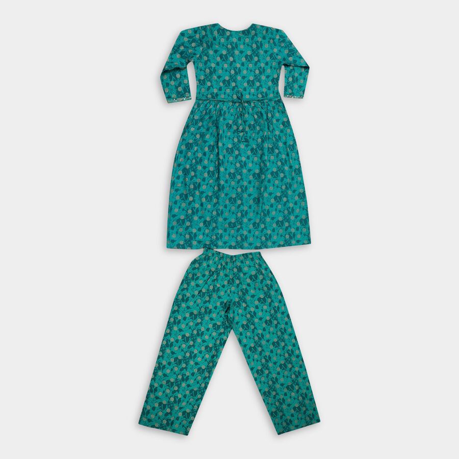 Girls' Fusion Set, Aqua, large image number null