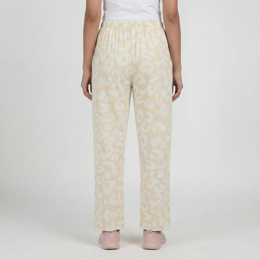 Women's Beige Relaxed Fit Pyjama, Beige, large