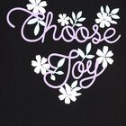 Girls' T-Shirt, काला, small image number null