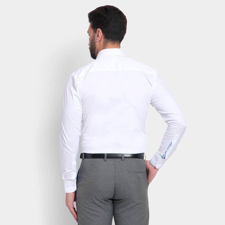 Men's Formal Shirt , सफ़ेद, large image number null