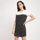 Stripes Dress, Black, small image number null