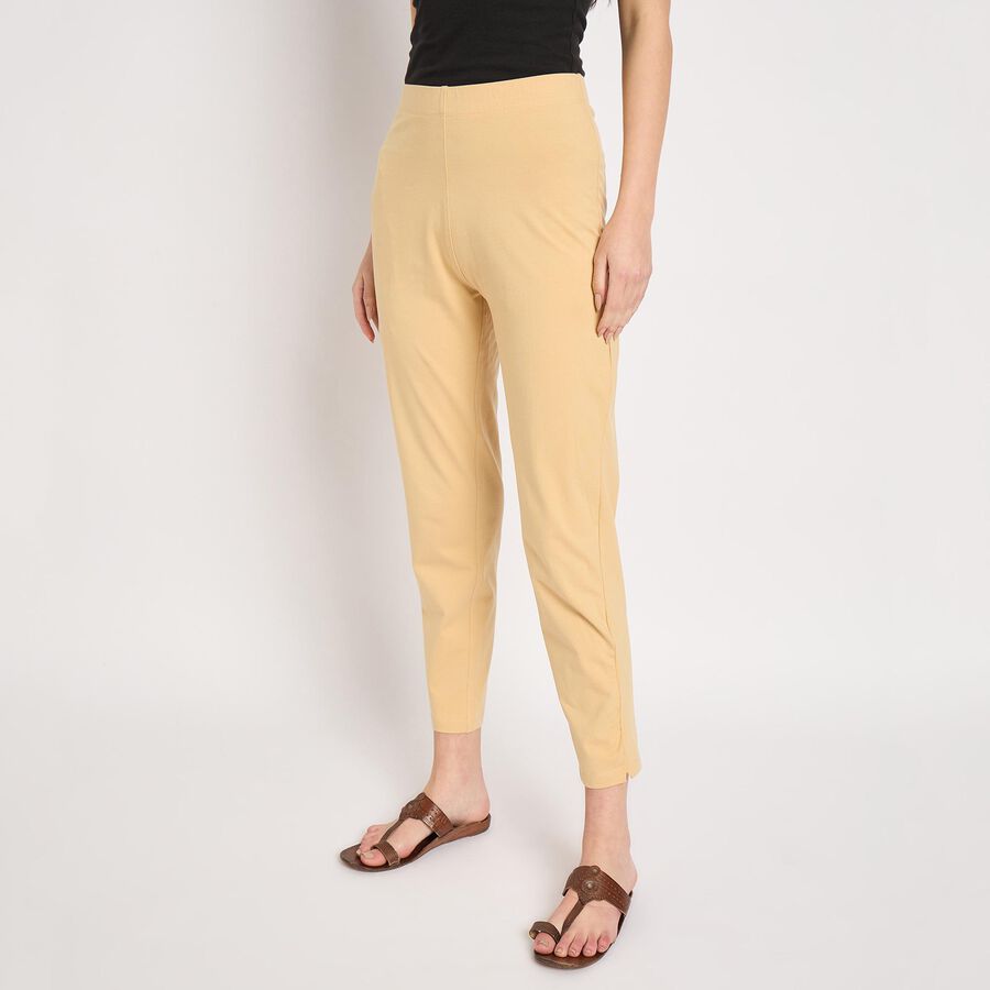 Ladies' Churidar , Khaki, large