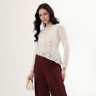 Ladies' Top, सफ़ेद, small