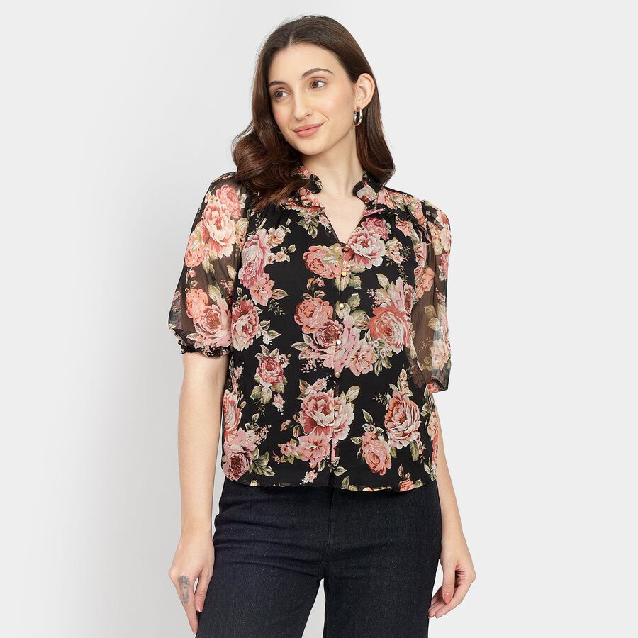 Ladies' Shirt, Black, large image number null