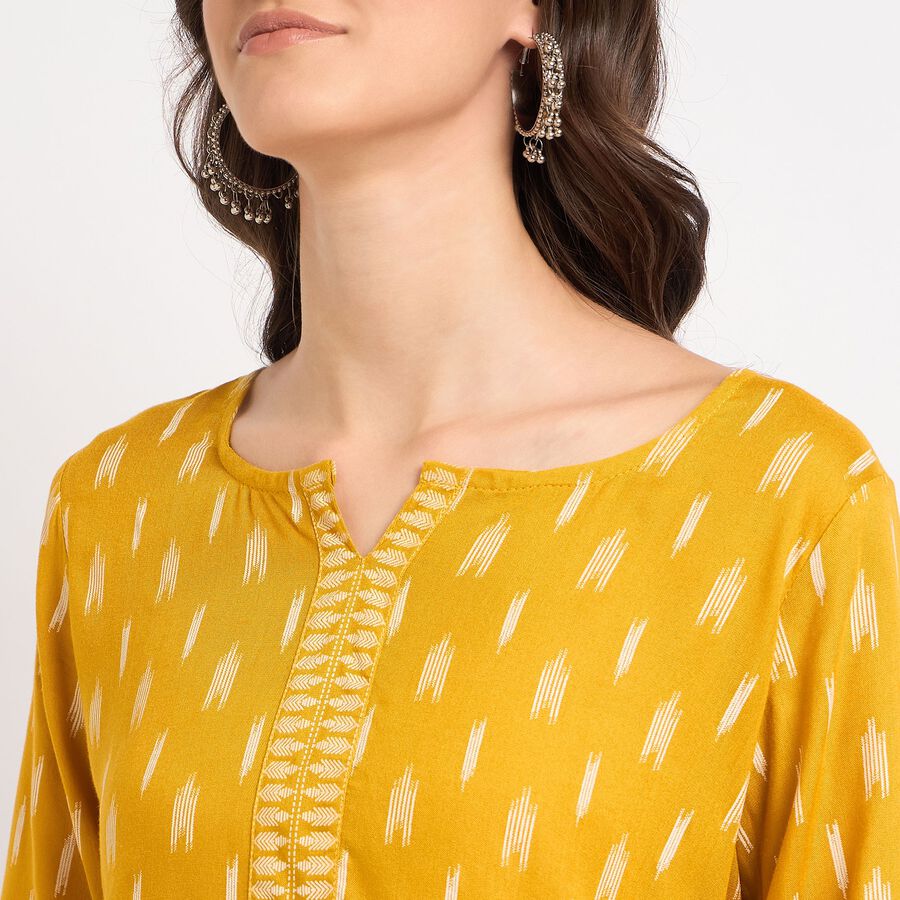 Ladies' Kurti, Mustard, large image number null