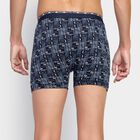 Men's 100% Cotton Trunks , Navy Blue, small