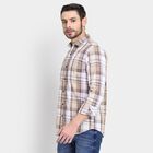 Men's 100% Cotton Casual Shirt, Beige, small image number null