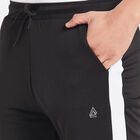 Cut & Sew Track Pants, Black, small image number null