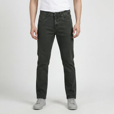 Men's Oilve Slim Fit Jeans
