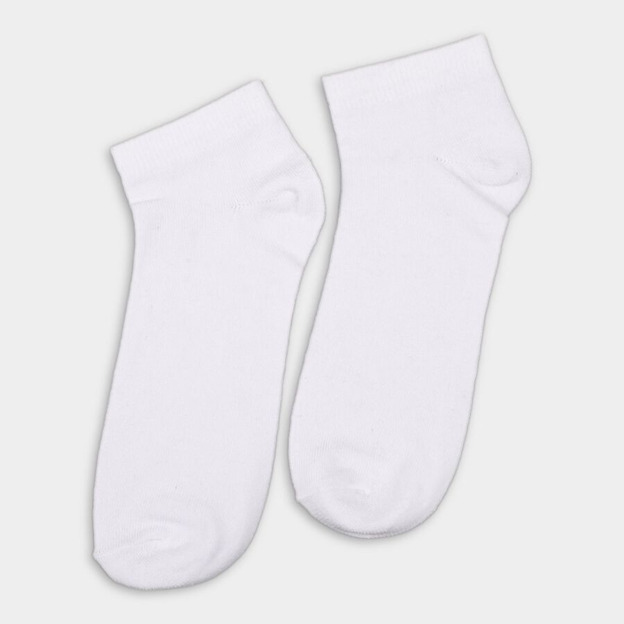Men's Socks (Pack of 3), Black, large