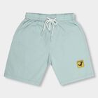 Boys' 100% Cotton Bermudas, Aqua, small image number null