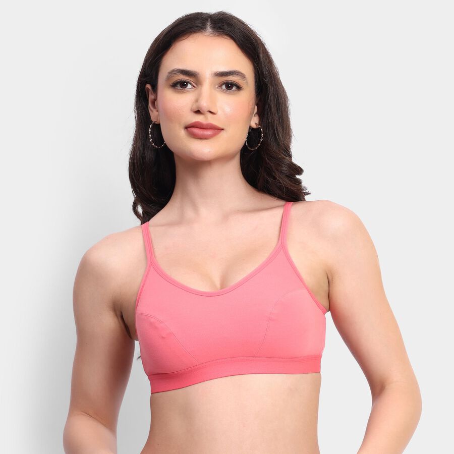 Ladies' Bra, मूँगा (कोरल), large image number null