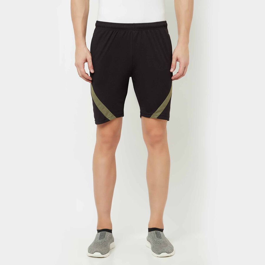 Cut & Sew Active Bermuda, Black, large image number null
