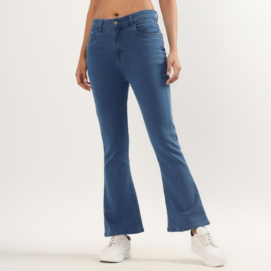 Ladies' Jeans, Mid Blue, large image number null