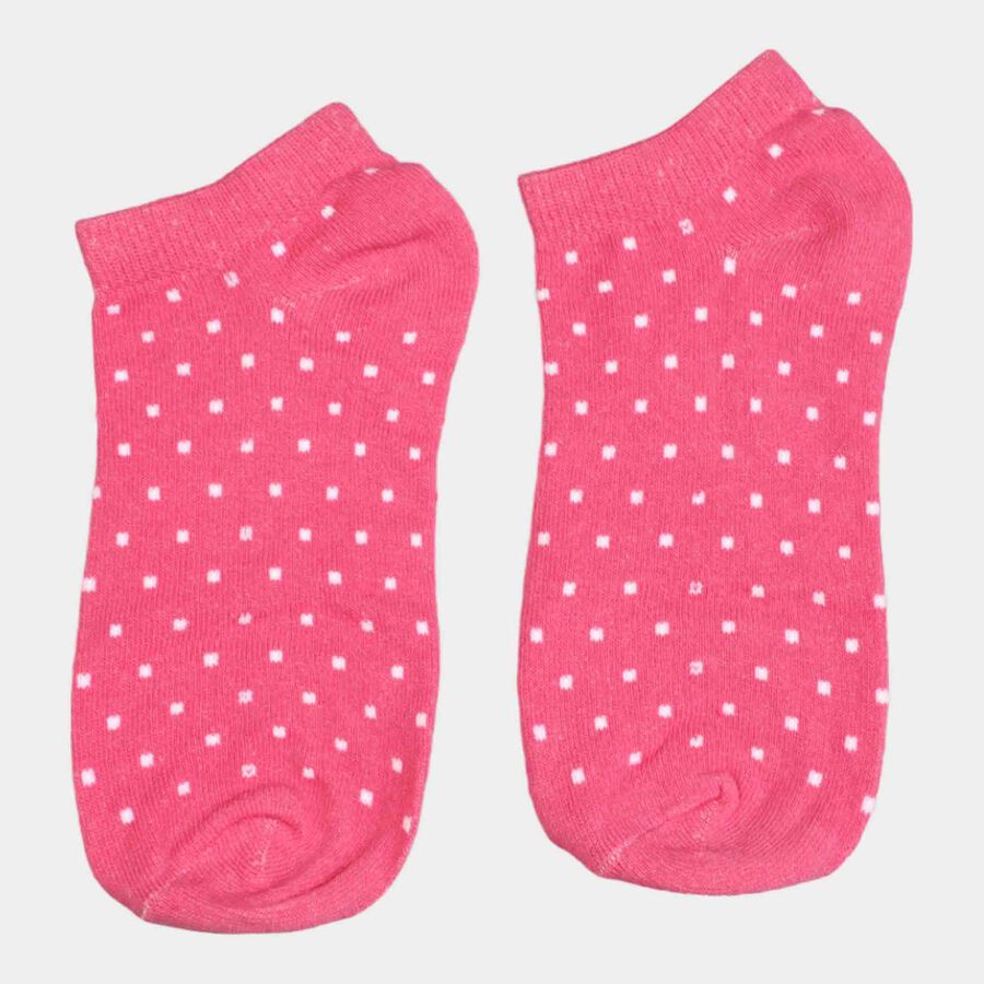 Printed Socks, Fuchsia, large image number null