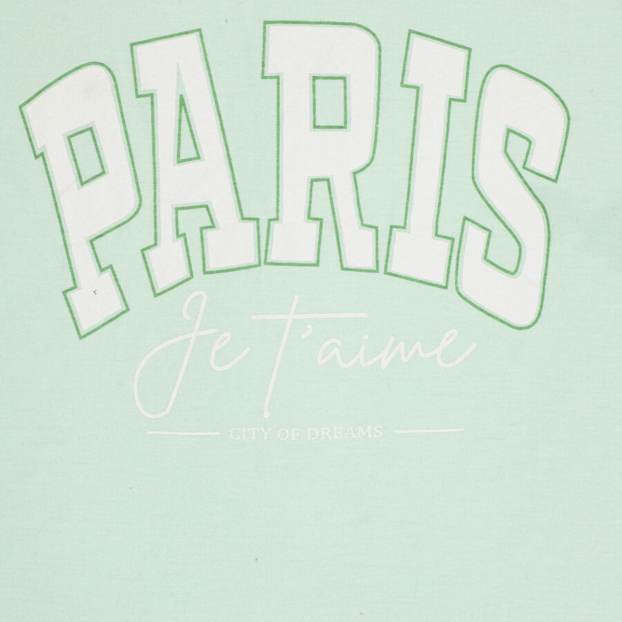Girls T-Shirt, Light Green, large image number null