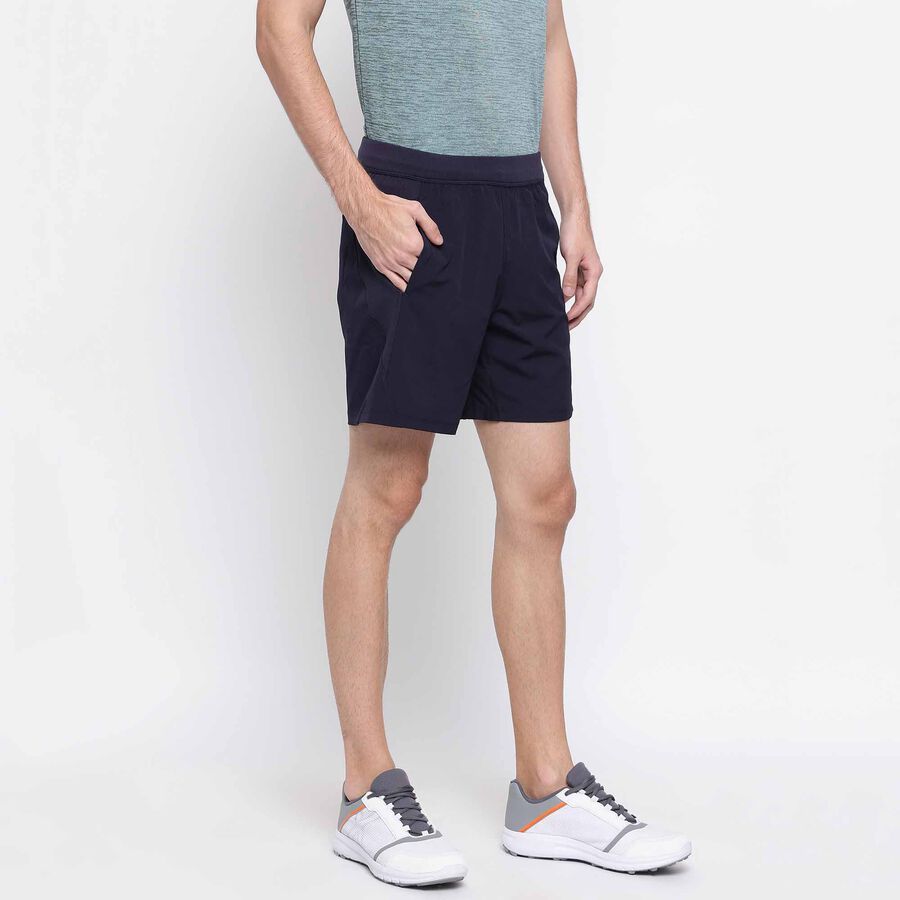 Solid Shorts, Navy Blue, large image number null