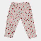 Girls Printed Capri, Ecru Melange, small image number null