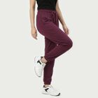 Ladies' Track Pants, Purple, small