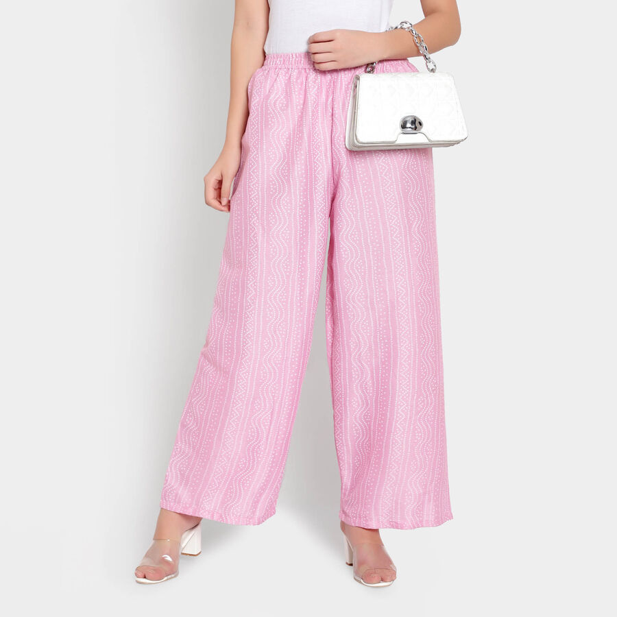 Printed Palazzo, Light Pink, large image number null