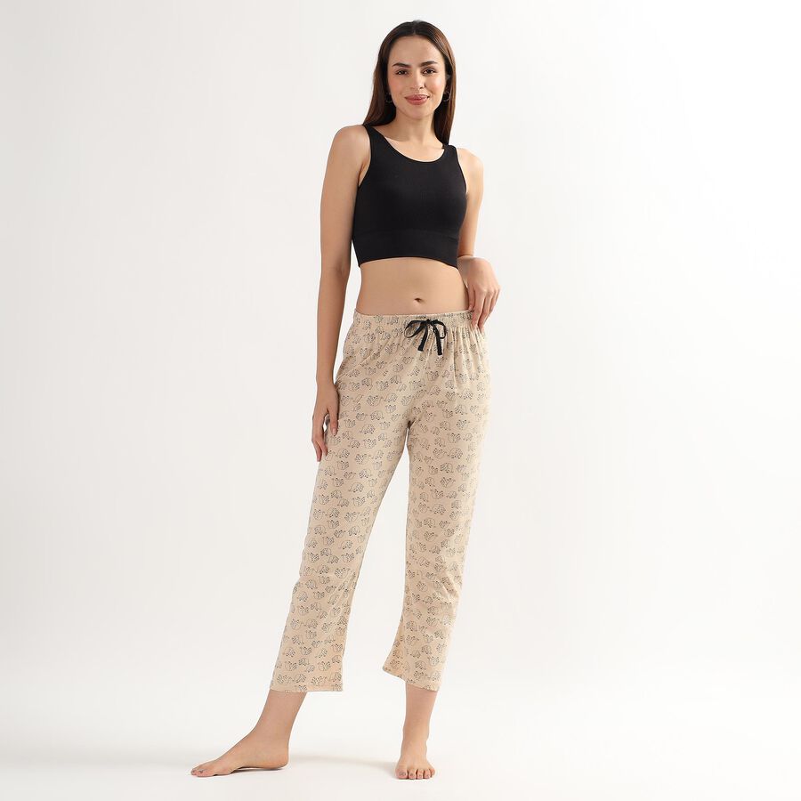 Ladies' Full Length Pyjama , गहरा पीला, large image number null
