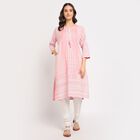 Ladies' Kurta, गुलाबी, small image number null