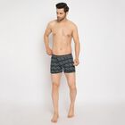 Men's 100% Cotton Trunks , काला, small