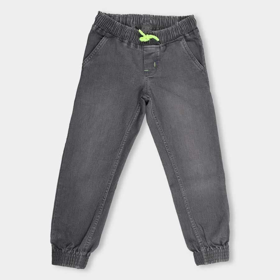 Boys' Jeans , हल्का ग्रे, large image number null