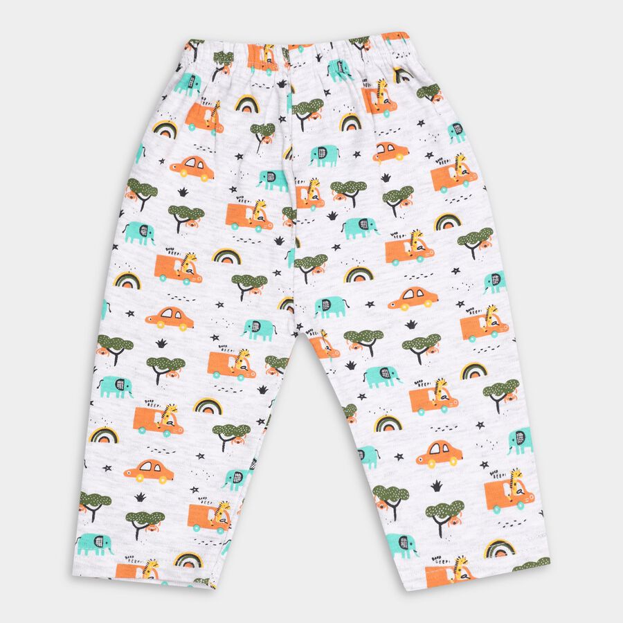 Infants' 100% Cotton Pyjama, ओलिव, large image number null