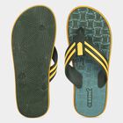 Men's Green Flip-Flops Slippers, Green, small