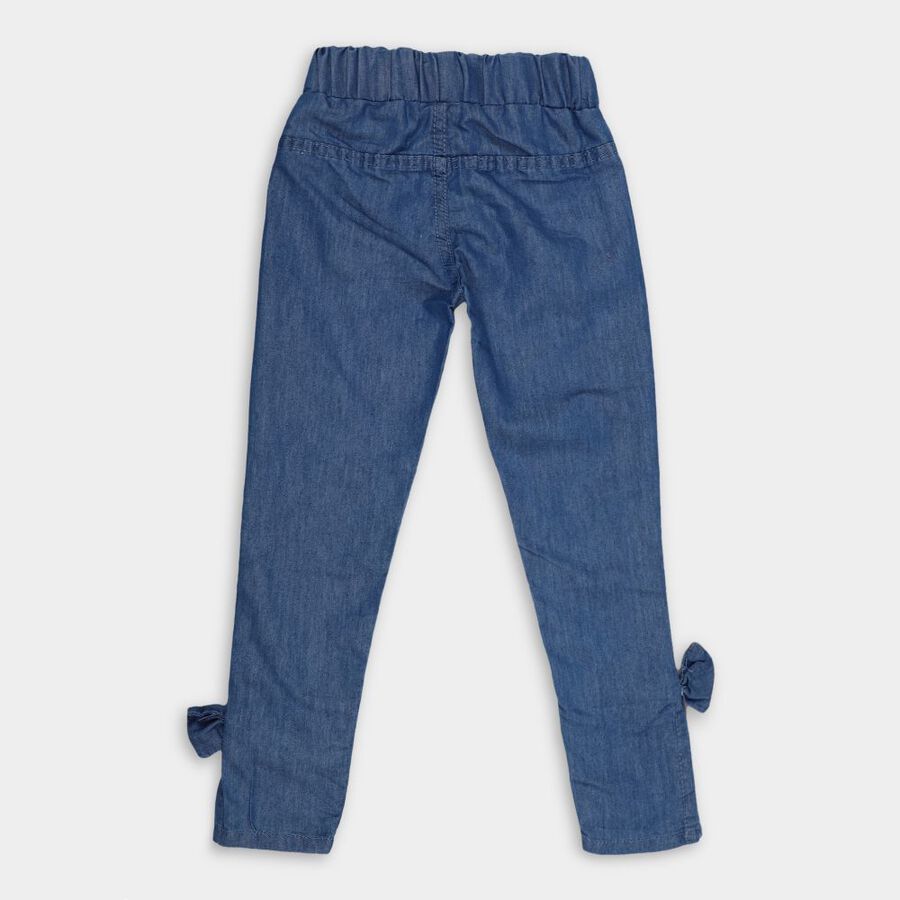Girls' Jeans, Mid Blue, large image number null