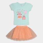 Infants' Top Skirt , हल्का हरा, small image number null