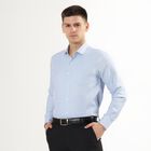 Men's Cut Away Collar Formal Shirt , Light Blue, small image number null